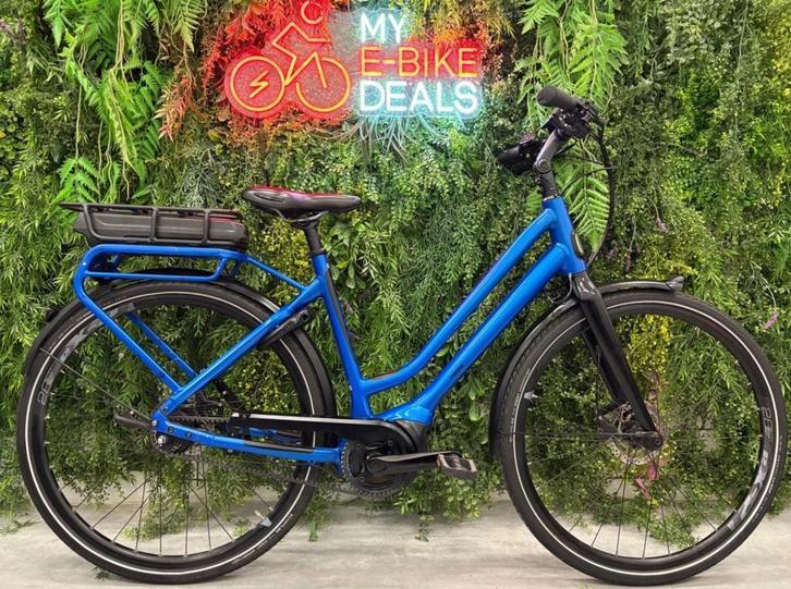 Giant Prime E+ SL LDS - Belt Drive - Middenmotor - 400wh Bla, -, Zo goed als nieuw, 47 tot 51 cm, 50 km per accu of meer