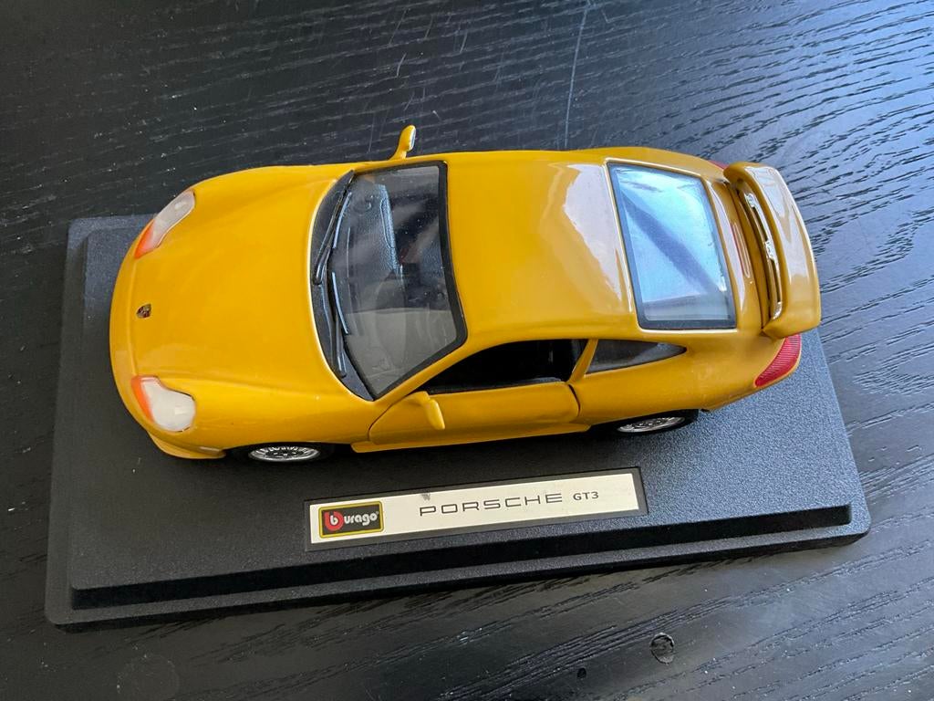Bburago Porsche GT3 /1.24, Ophalen, Zo goed als nieuw, Auto, Bburago