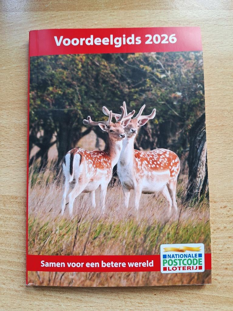 Postcodeloterij voordeelgids 2026, helemaal nieuw, Tickets en Kaartjes, Drie personen of meer, Overige soorten, Overige typen