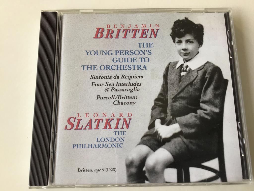 Britten the young person’s guide to the orchestra/ L.Slatkin, Cd's en Dvd's, Cd's | Klassiek, Ophalen of Verzenden, Romantiek
