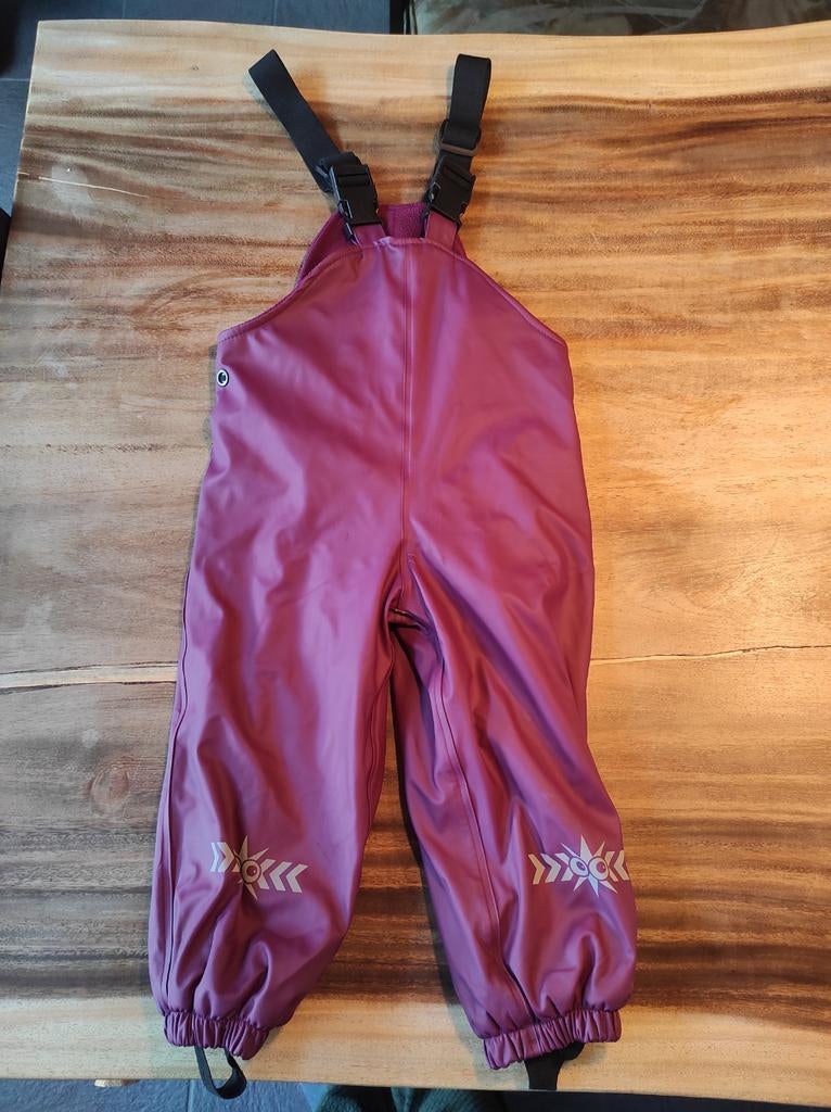 Regenbroek paars maat 92/98, Ophalen of Verzenden, Jongetje of Meisje