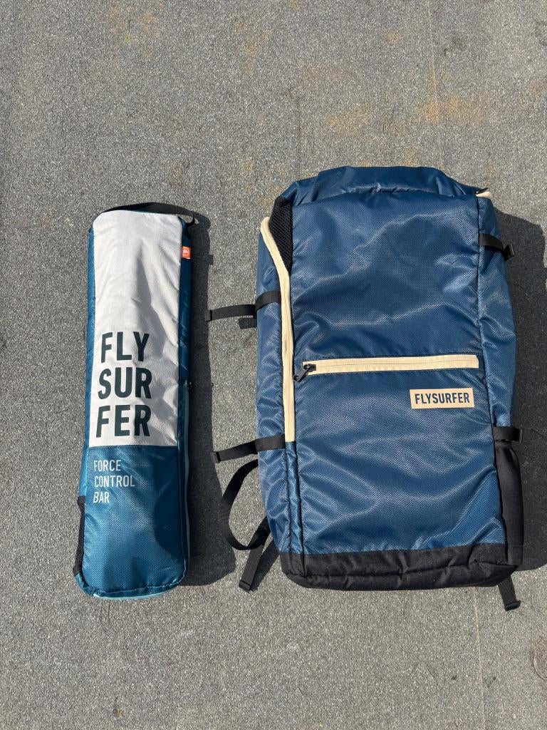 Flysurfer Soul V3 8m + Force 2 Control Bar – complete set, Watersport en Boten, Kitesurfen, Kitesurf-set, Verzenden, 8 m², Geen board