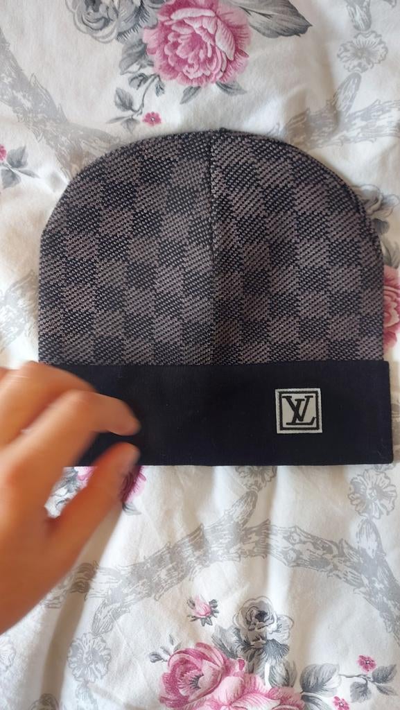 Zwart/grijze muts, Kleding | Heren, Ophalen of Verzenden, Nieuw, Overige maten, Muts