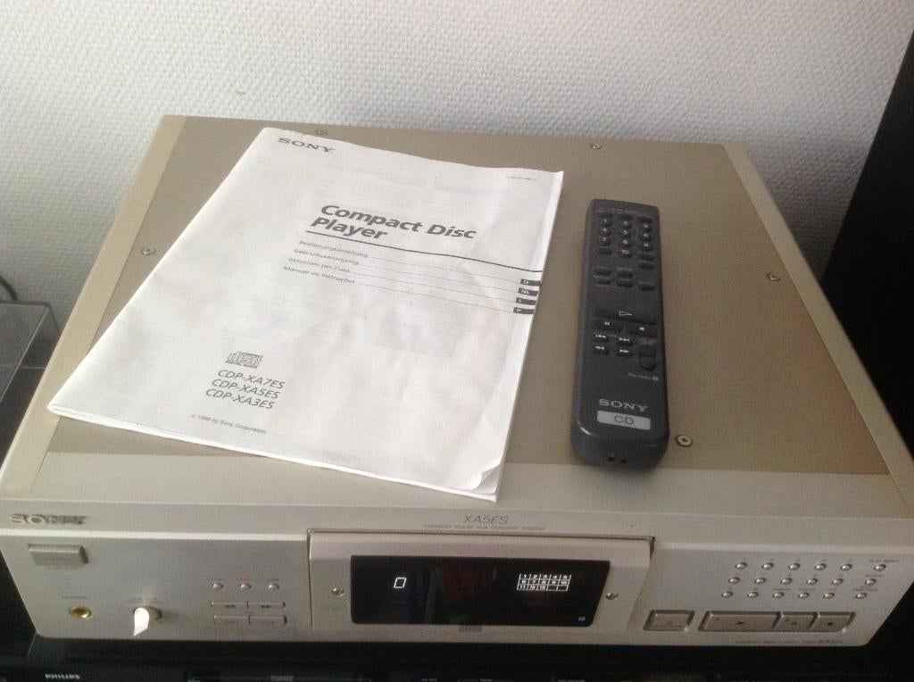 Vintage High-End ==Sony CDP-5ES ==Compact Disc Player, Audio, Tv en Foto, Cd-spelers, Ophalen of Verzenden, Zo goed als nieuw