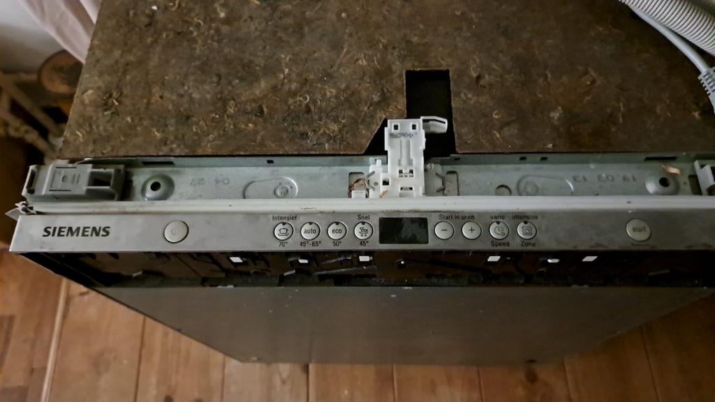 Siemens Inbouw Vaatwasser, Witgoed en Apparatuur, Ophalen, Inbouw, Energieklasse A of zuiniger, 85 tot 90 cm