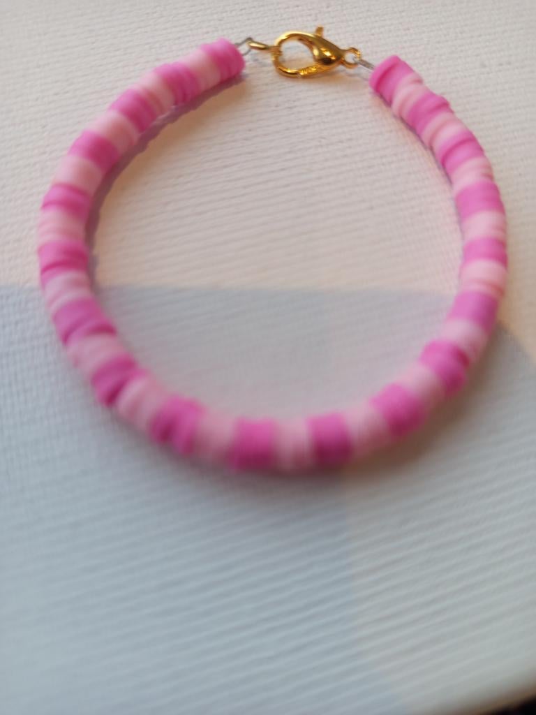 Zelfgemaakte summer armbandje met extra's, Sieraden, Tassen en Uiterlijk, Armbanden, Overige materialen, Nieuw, Ophalen of Verzenden