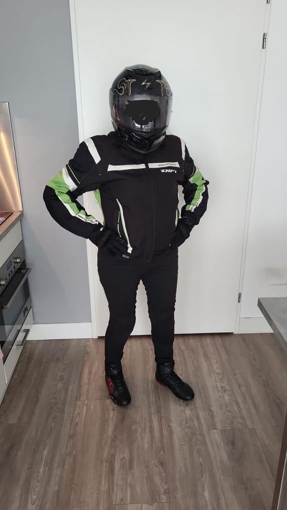 Compleet motor pak. Zo goed als nieuw!, Jas | textiel, Dames, Difi, Ophalen of Verzenden