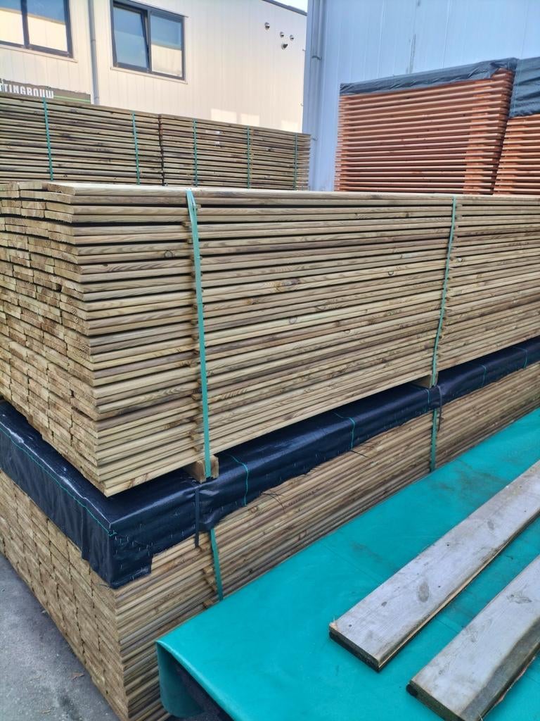 Voorjaars aanbieding tuinplank 4 meter nu €6,25, Ophalen, 1 tot 2 meter, Minder dan 3 meter, Nieuw