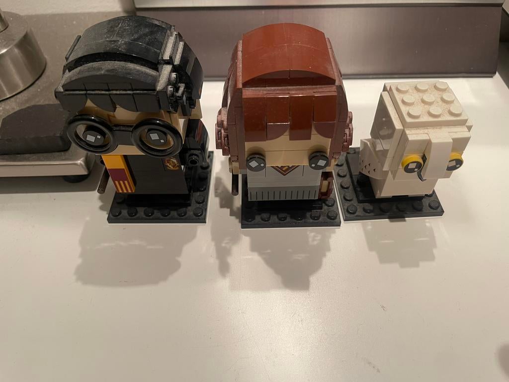 Lego Brick Headz Harry Potter & Hedwig 41615, Ophalen, Zo goed als nieuw, Actiefiguurtje