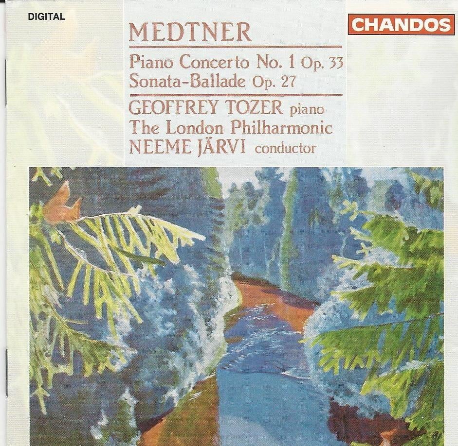 Medtner - Piano Concerto No 1 / Sonata-Ballade Op.27 = 5,99, Ophalen of Verzenden, Classicisme, Zo goed als nieuw, Kamermuziek