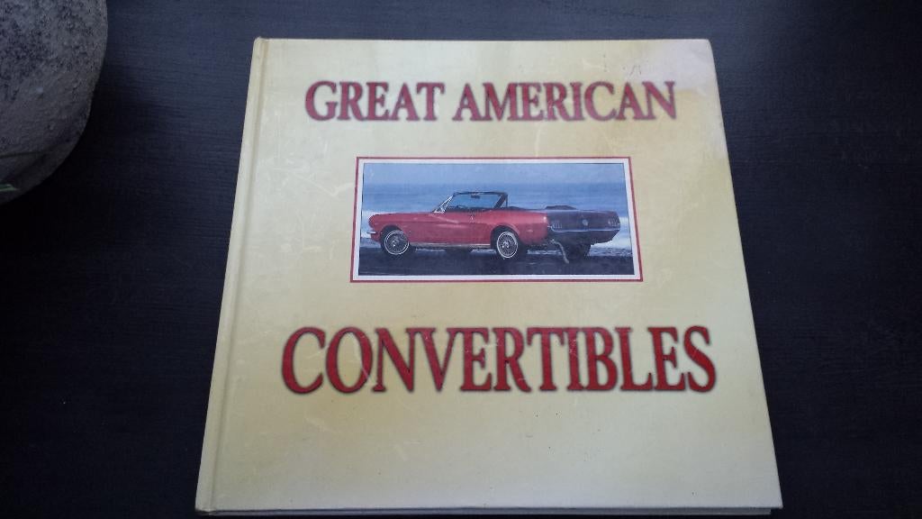BOEK “Great AMERICAN Convertibles”<> Prachtige KLEURENFOTO'S, Ophalen of Verzenden, Gebruikt, Auto
