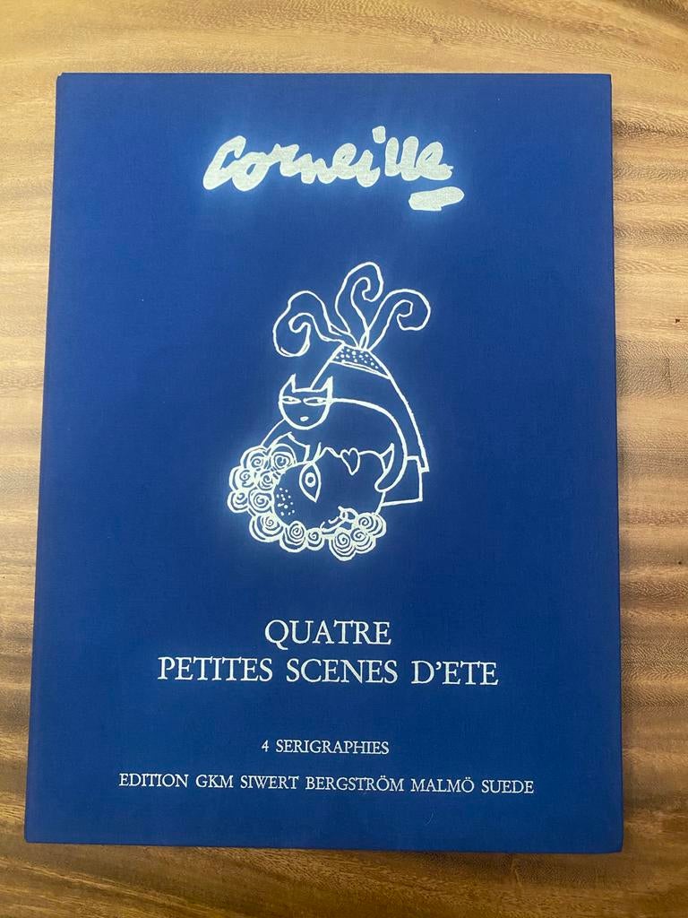 Corneille Portfolio: Quatre Petites Scenes d'Ete, Antiek en Kunst, Ophalen of Verzenden