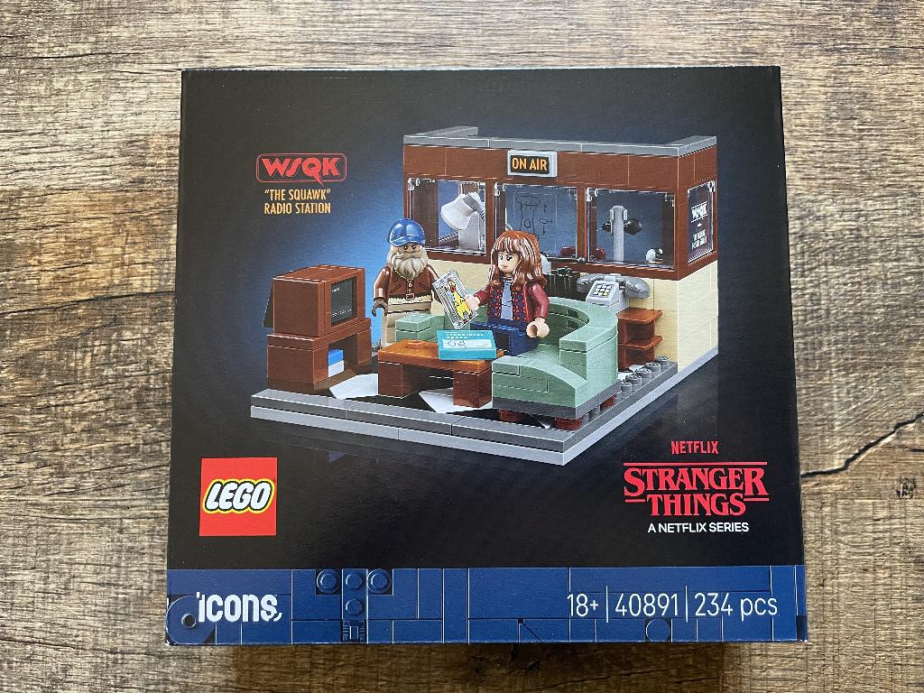 Lego Stranger Things 40891: WSQK - The Squawk Radio Station, Lego, Nieuw, Ophalen of Verzenden, Icons