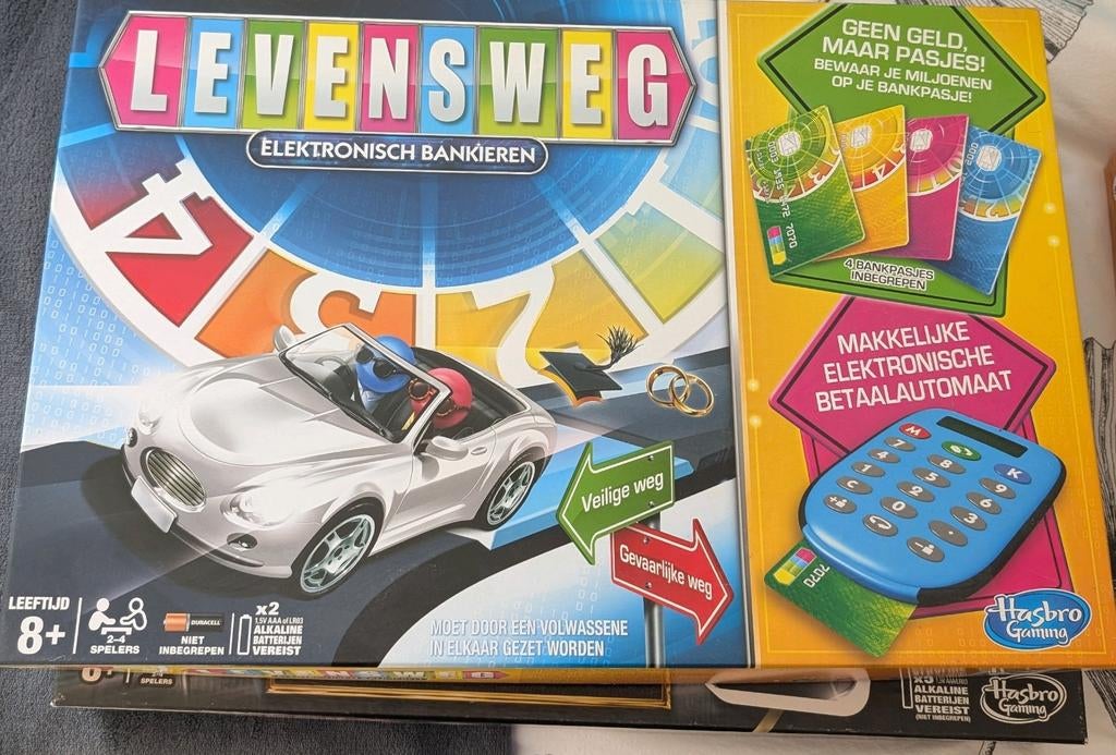 Levensweg Elektronisch Bankieren bordspel, Hobby en Vrije tijd, Ophalen of Verzenden