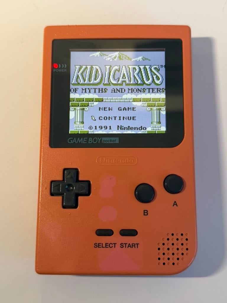 Game Boy Pocket IPS scherm | Originele shell, Spelcomputers en Games, Spelcomputers | Nintendo Game Boy, Nintendo, Nintendo, Verzenden