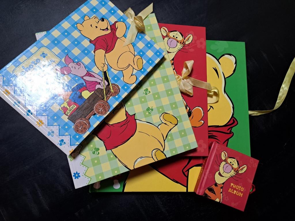 Winnie de Poeh Passepartout Fotoalbums - Set van 4, Ophalen of Verzenden, Zo goed als nieuw, Fotoalbum