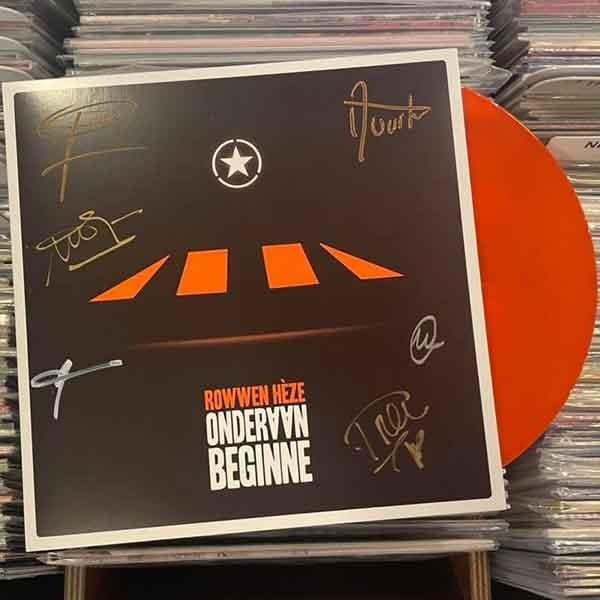 Rowwen Hèze ‎- Onderaan... NIEUW (Gesigneerd) handtekeningen, Cd's en Dvd's, Vinyl | Nederlandstalig, Ophalen of Verzenden, Nieuw in verpakking