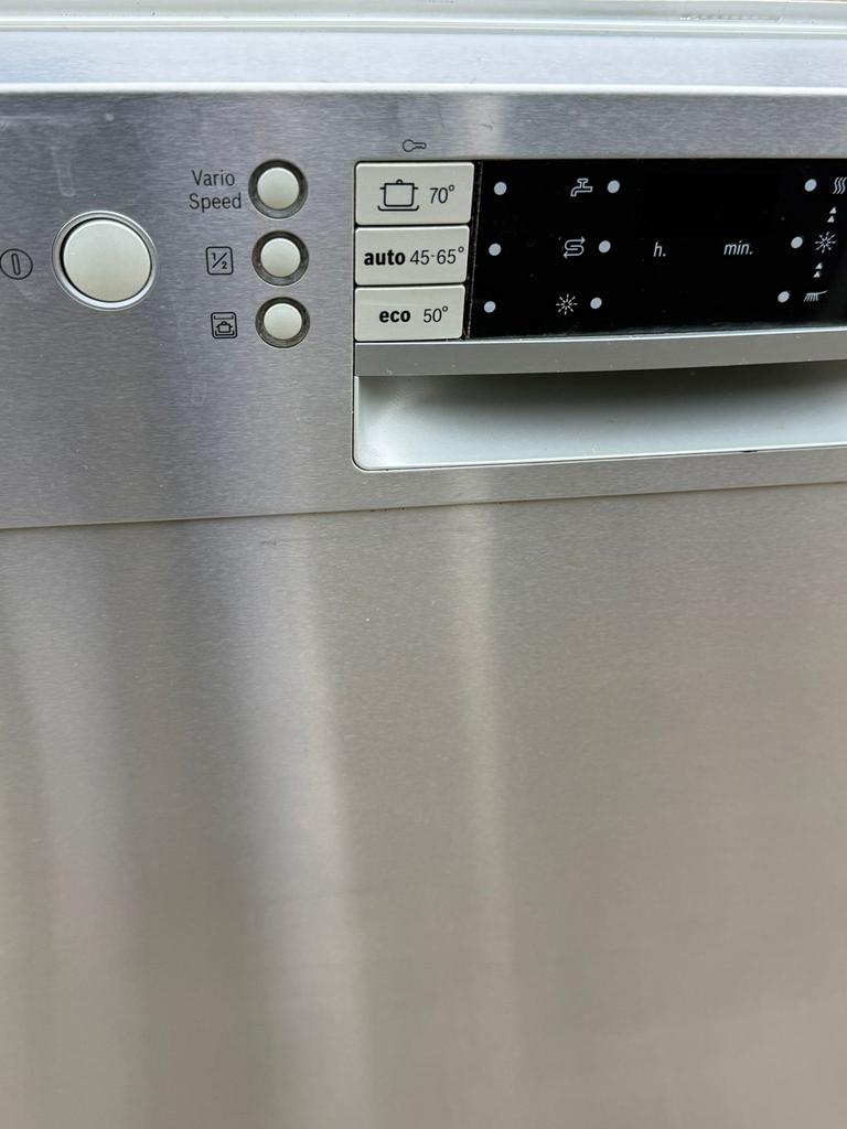 Bosch a++ vaatwasser onderbouw rvs izgs, Ophalen, Minder dan 85 cm, Zo goed als nieuw, Inbouw