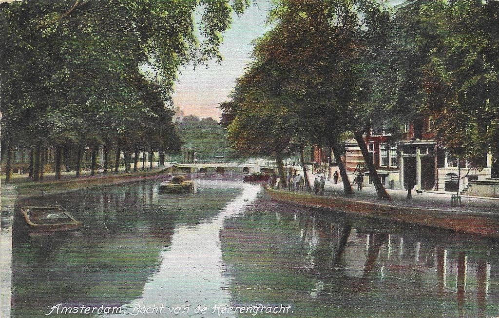 AK Amsterdam - Bocht van de Heerengracht, Verzenden, Voor 1920, Gelopen, Noord-Holland