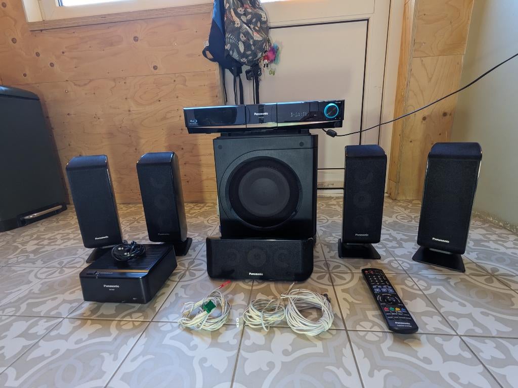 Panasonic SC-BT100 Blu-ray 5.1, Gebruikt, Panasonic, Blu-ray-speler, 70 watt of meer