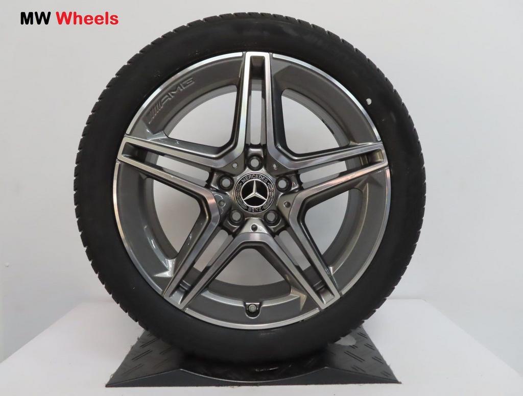 Mercedes A Klasse W177 CLA 18 inch AMG velgen winterbanden, 18 inch, Gebruikt, -, -