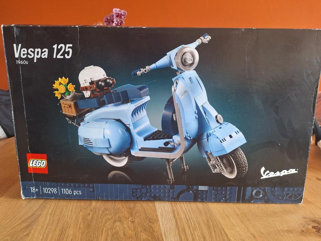 LEGO 10298 Vespa 125 Scooter, Ophalen, Zo goed als nieuw