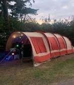 Vrijbuiter Wales 4 HF - 4 persoons katoenentent, Caravans en Kamperen, Tenten, Ophalen, Gebruikt, Tot en met 4