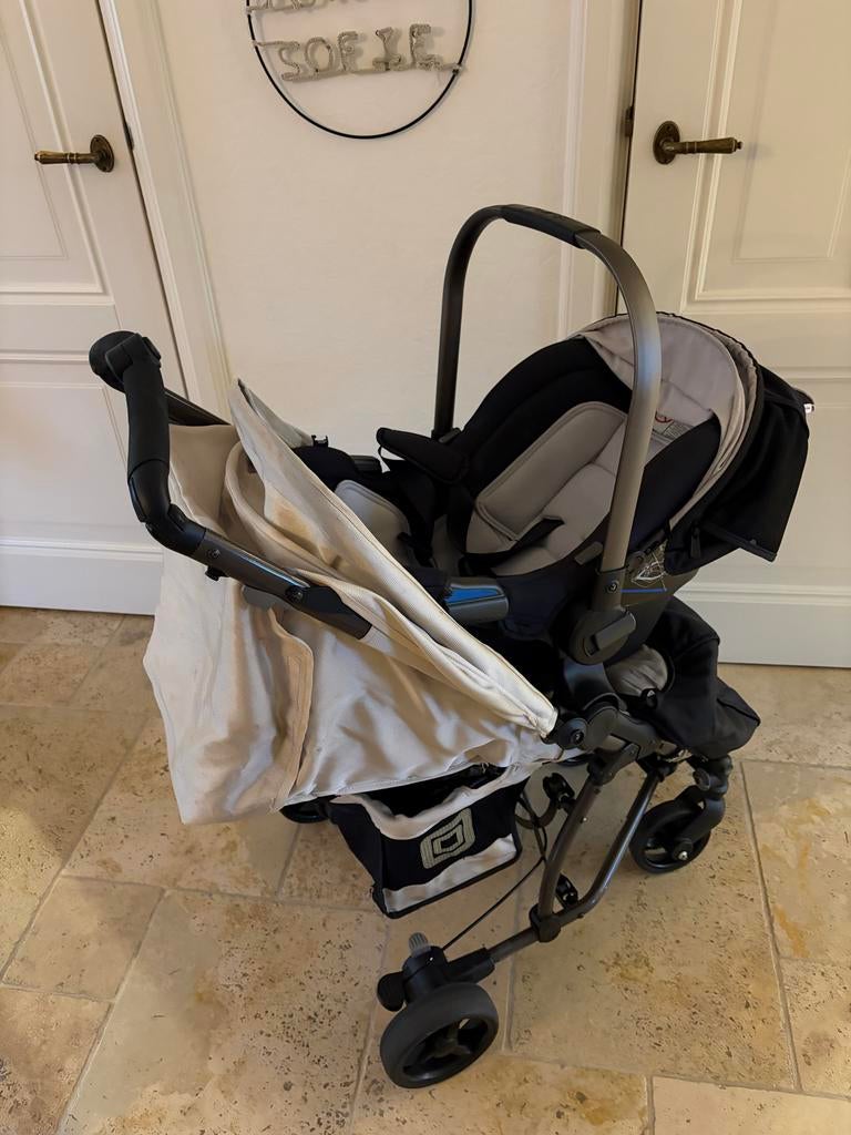 Buggy met Maxi-Cosi adapter, Ophalen of Verzenden, Gebruikt, Overige merken, Verstelbare rugleuning