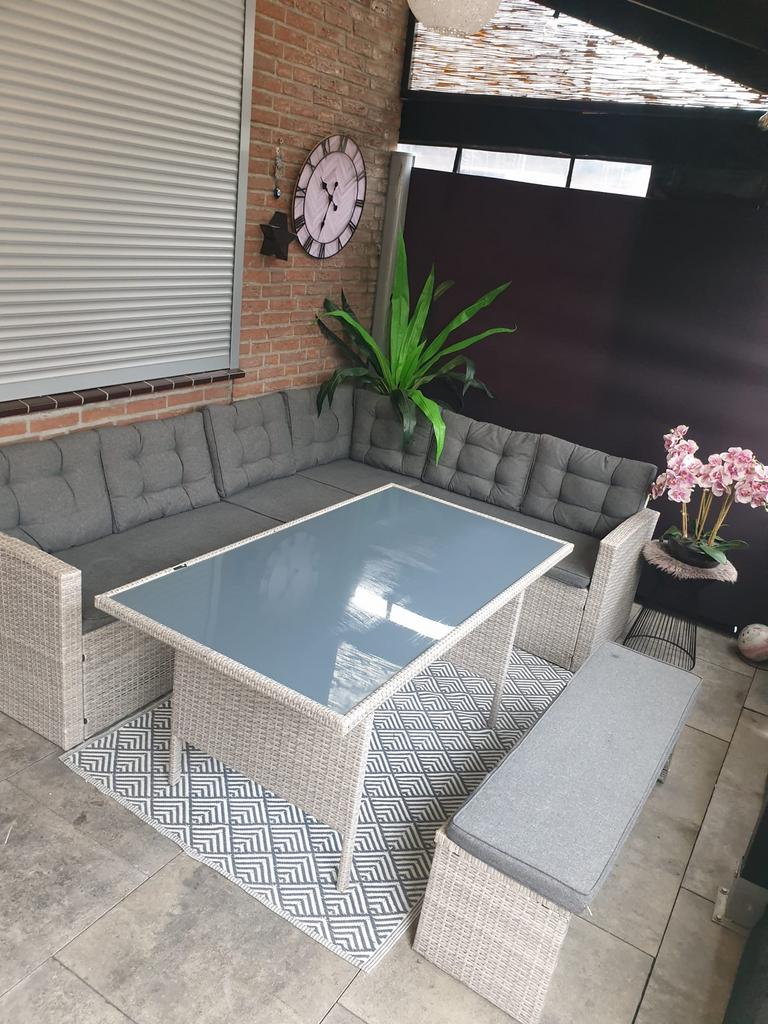 Loungeset als nieuw, Ophalen of Verzenden, Zo goed als nieuw