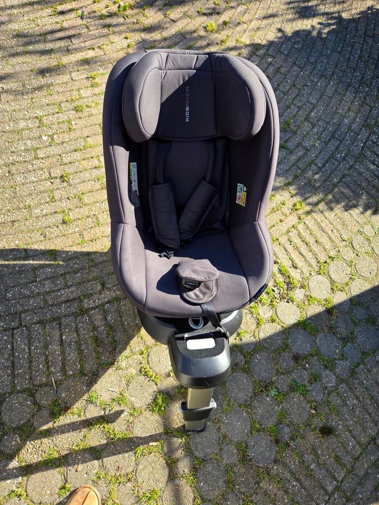 Autostoel kidsriver + isofix, Kinderen en Baby's, Autostoeltjes, 9 t/m 18 kg, Zo goed als nieuw, Isofix, Ophalen