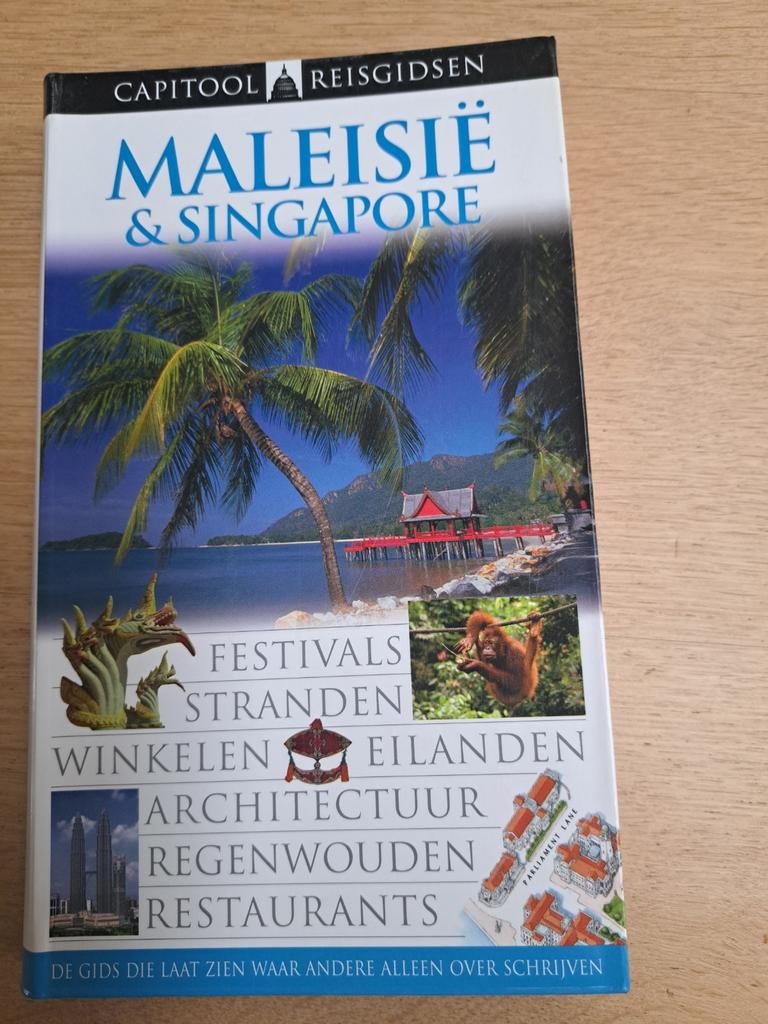 CAPITOOL reisgidsen Maleisië & Singapore, Capitool, Ophalen of Verzenden, Zo goed als nieuw, David Bowden