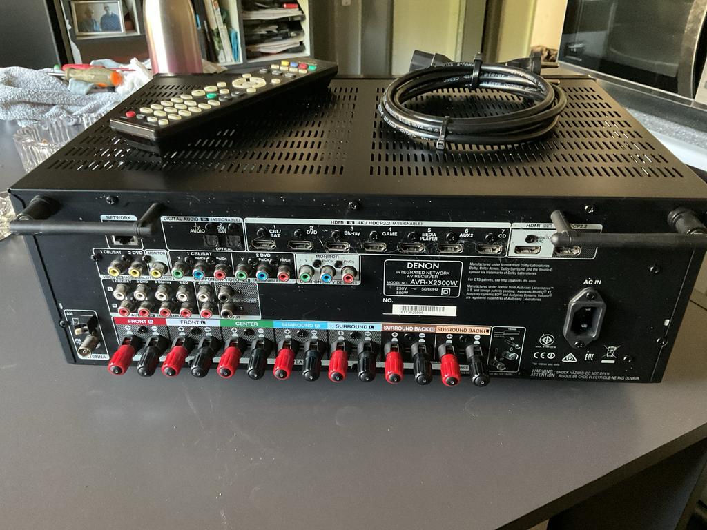 Denon Dolby Surround Receiver 7.1 - AVR-X2300W, Ophalen, Gebruikt, Denon