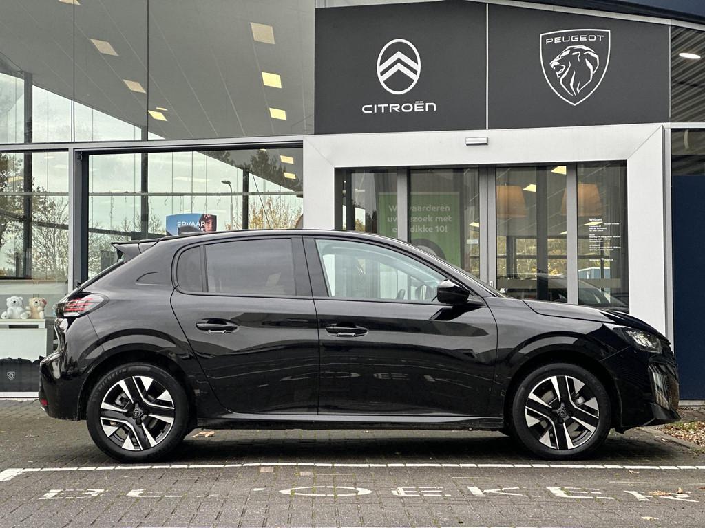 Peugeot 208 Hybrid 100pk e-DCS6 Allure | Adaptieve Cruise Co, Gebruikt, 1199 cc, Zwart, Origineel Nederlands