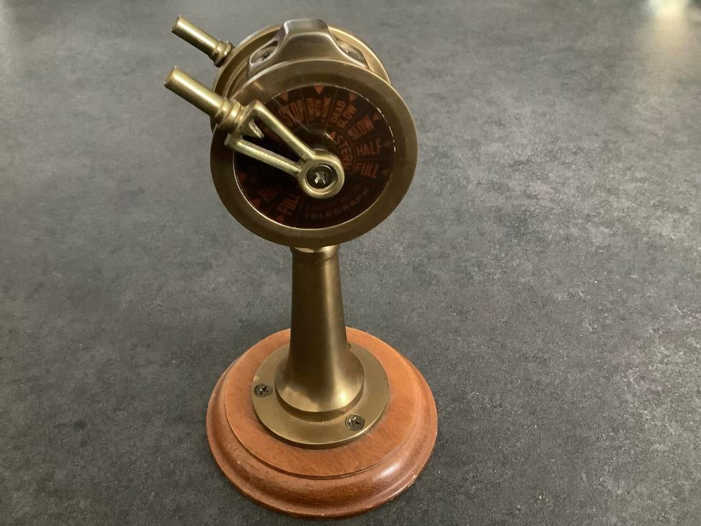 Decoratieve Messing Scheepstelegraaf - Maritieme Stijl, Ophalen of Verzenden