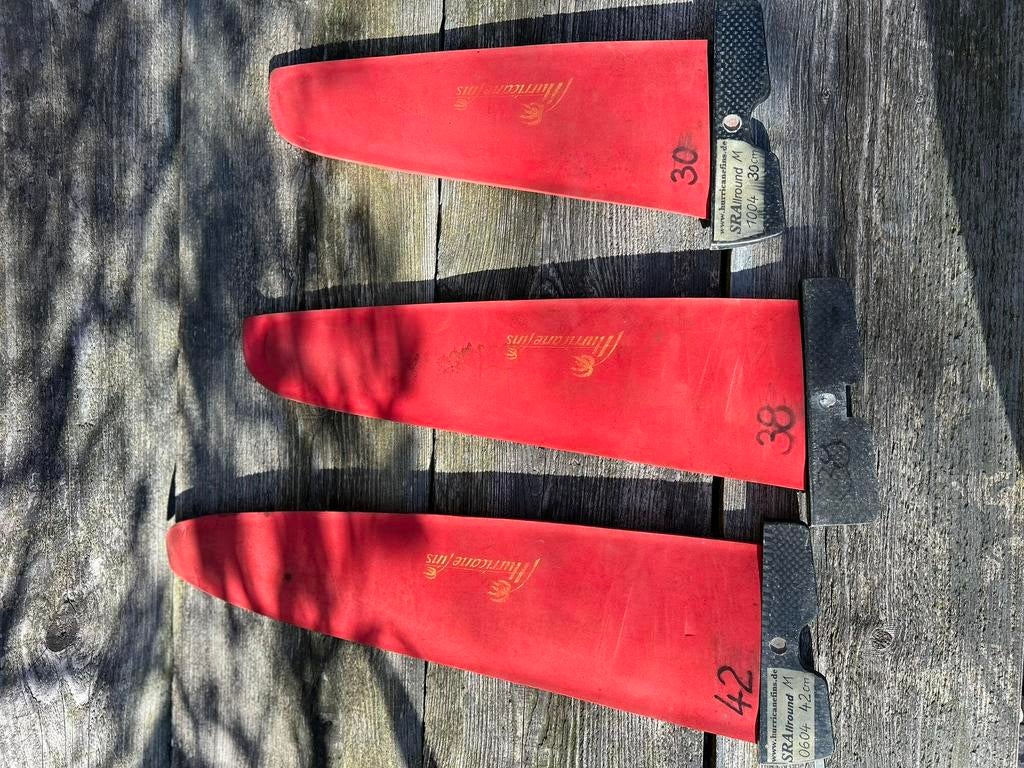 Diverse windsurf vinnen, Ophalen, Gebruikt, Overige typen, Minder dan 5 m²