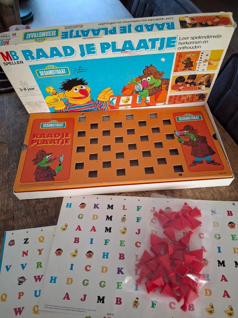 Raad je plaatje Sesamstraat, Ophalen of Verzenden