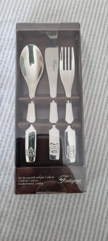 Kinderbestekset merk Fontignac nieuw in verpakking, Ophalen of Verzenden, Nieuw