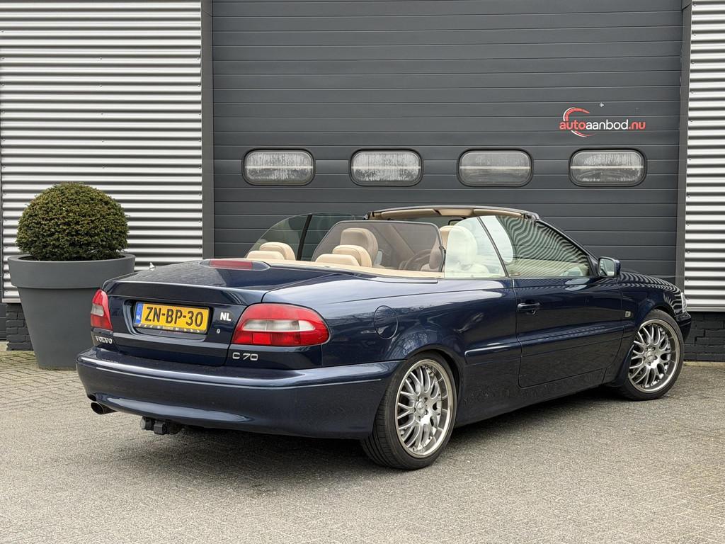 Volvo C70 Convertible 2.4 T Prestige | Airco | Cruise Contro, C70, Gebruikt, Cabriolet, Origineel Nederlands