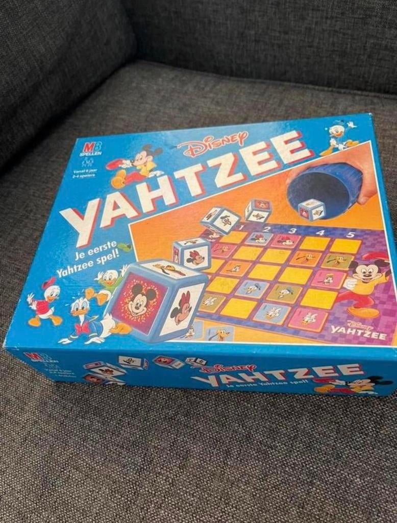 Disney yahtzee, Ophalen of Verzenden, Zo goed als nieuw
