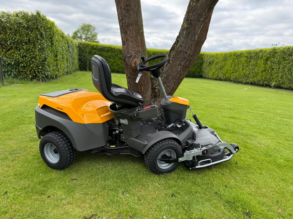 Stiga park hydrostaat met stuurbekrachtiging, Tuin en Terras, Ophalen, Nieuw, Mulchfunctie, 90 tot 120 cm