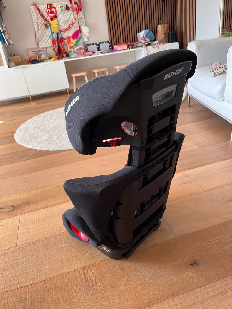 Autostoelen, Kinderen en Baby's, Autostoeltjes, Gebruikt, Maxi-Cosi, 15 t/m 36 kg, Autogordel of Isofix, Afneembare rugleuning