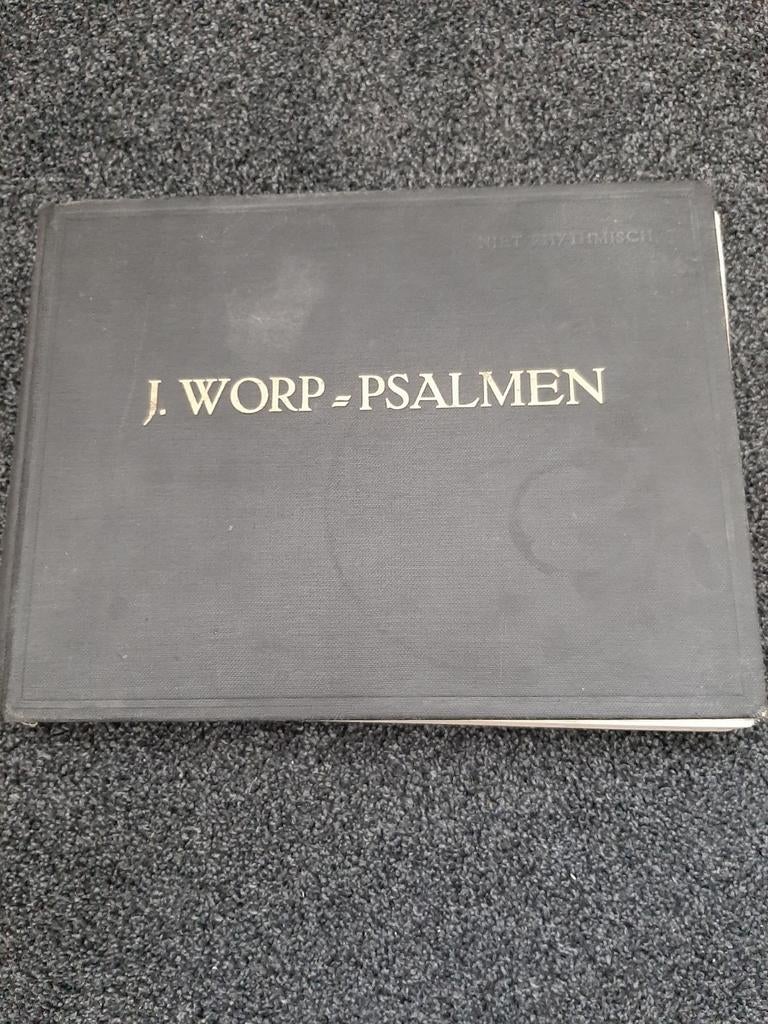 J. Worp - Psalmen (Niet-Rhythmisch) - Muziekboek, Ophalen of Verzenden, Gelezen, J. Worp, Christendom | Protestants