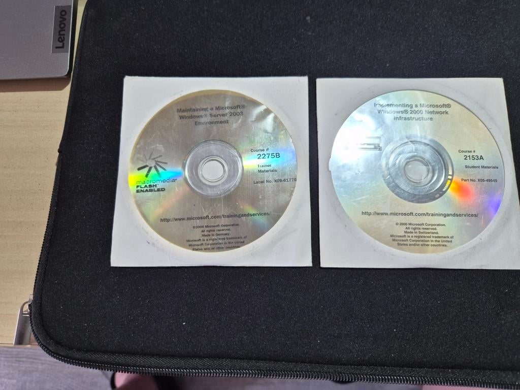 Microsoft Server 2003 & Windows 2000 Network CD's, Ophalen of Verzenden, Gebruikt, Windows