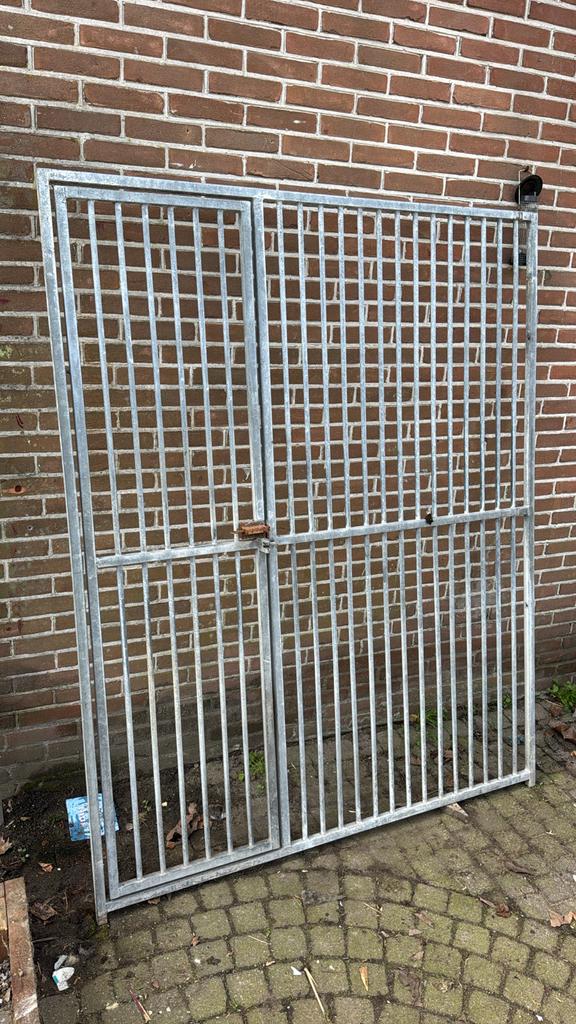 Kenneldeel kennel paneel met deur defect slot, Ophalen of Verzenden, 110 cm of meer, 100 cm of meer