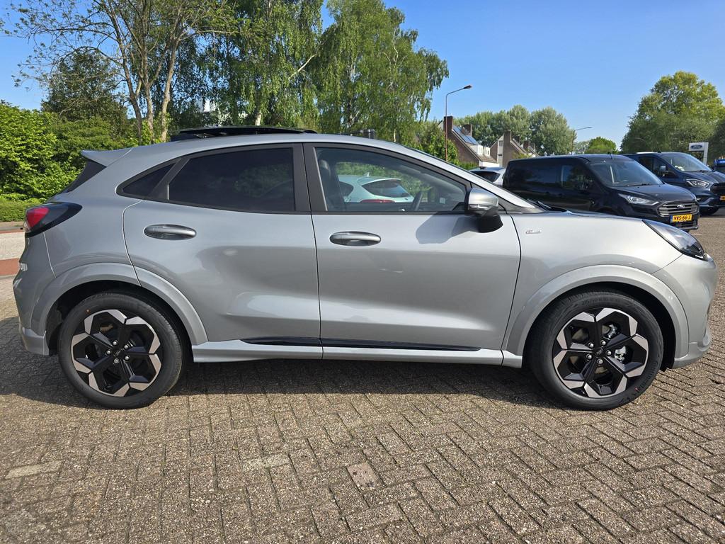 Ford Puma 1.0 EcoBoost Hybrid ST-Line X 125pk | NIEUW | Uit, Origineel Nederlands, Bedrijf, Hybride Elektrisch/Benzine, 3 cilinders