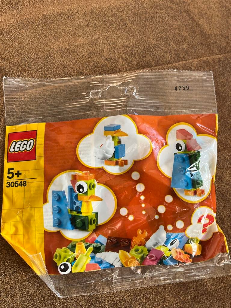 LEGO Creator 30548 - Bouw je eigen vogel polybag, Lego, Nieuw, Ophalen of Verzenden, Ongeopend/sealed