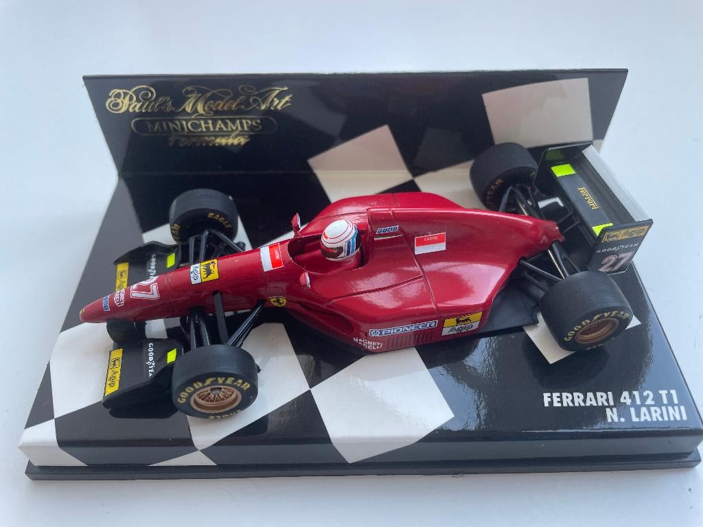 Ferrari 412T1 N. Larini 1994, Ophalen of Verzenden, Zo goed als nieuw, Formule 1
