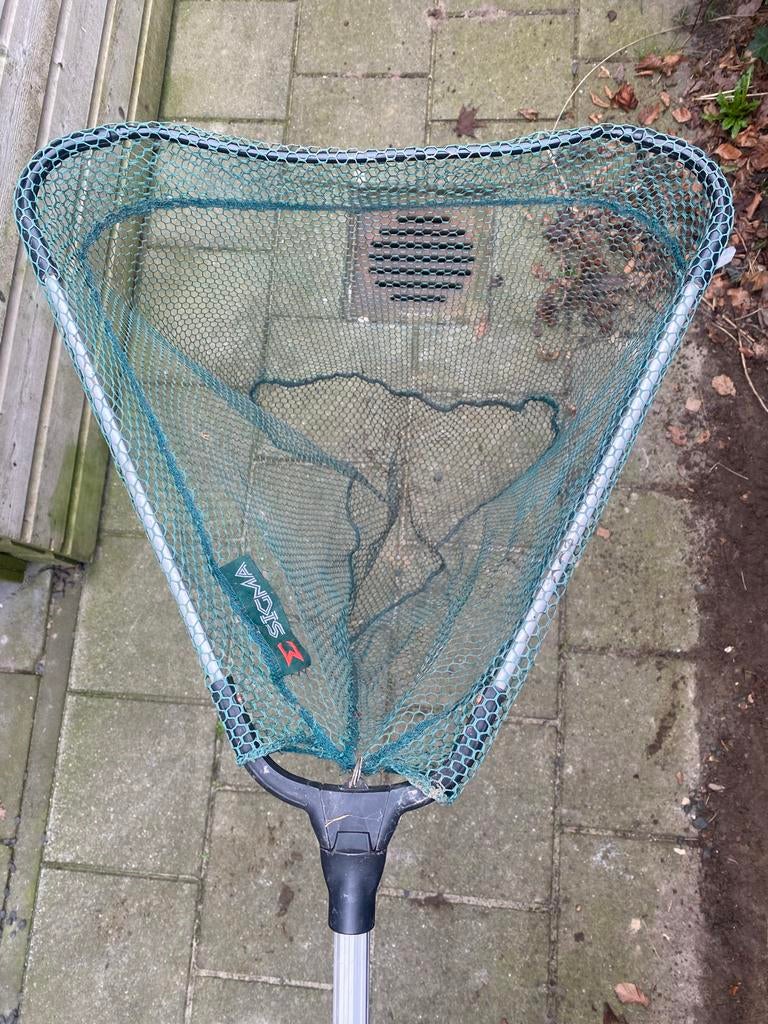 Vis schepnetje in prima staat - Sigma, Watersport en Boten, Ophalen of Verzenden, Zo goed als nieuw, Net of Fuik