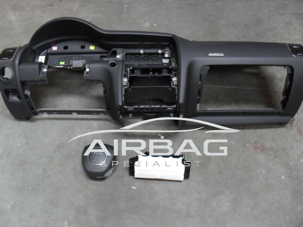Audi Q7 model 2009-2012 Airbag set dashboard Stuur airbag bi, Gebruikt, -, -, Ophalen of Verzenden