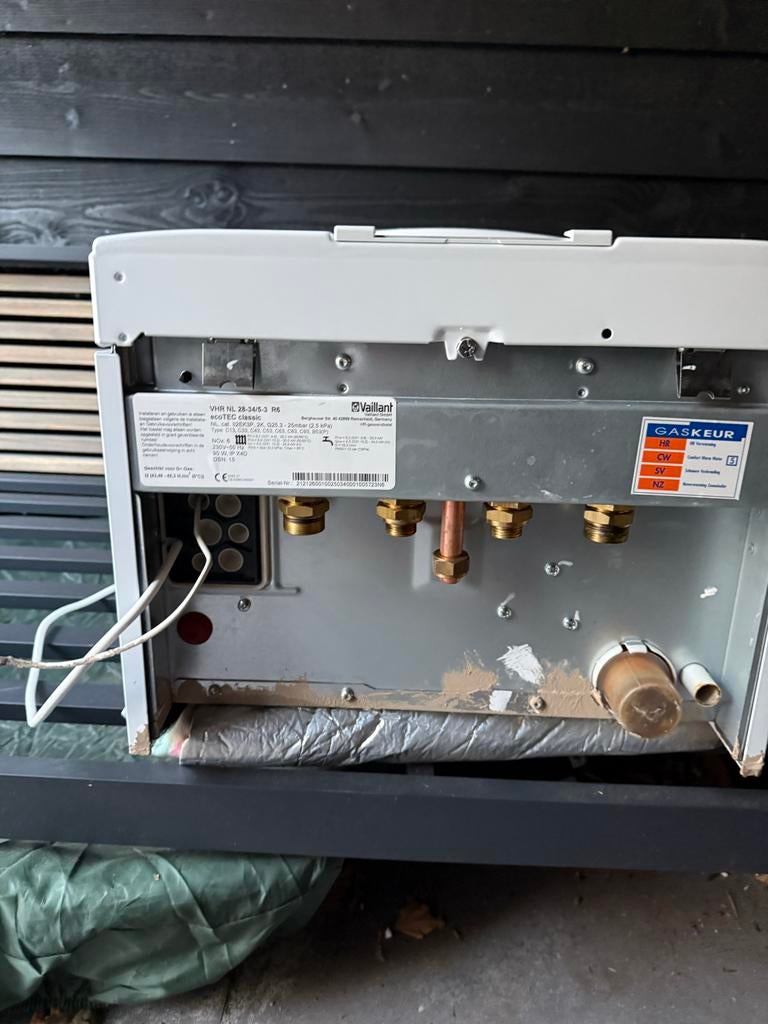 Vaillant ecoTEC classic CW5 CV-ketel (oktober 2021), Doe-het-zelf en Verbouw, Verwarming en Radiatoren, Ophalen, Hoog rendement (Hr)